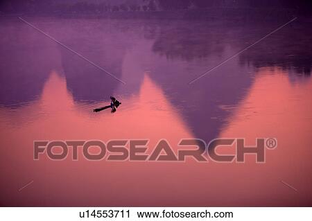 China, Guangxi Province, Guilin, Yangshuo, Li River with mountains reflection View Large Photo Image Stock Image - China, Guangxi Province, Guilin, Yangshuo, Li River with mountains reflection. Fotosearch
