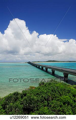 Stock Image - Ikema bridge. Fotosearch