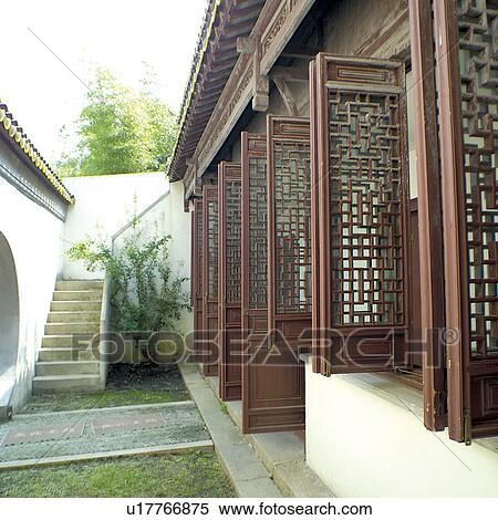 Chinese Architecture & Garden, Shanghai View Large Photo Image Stock Photography - Chinese Architecture & Garden, Shanghai. Fotosearch