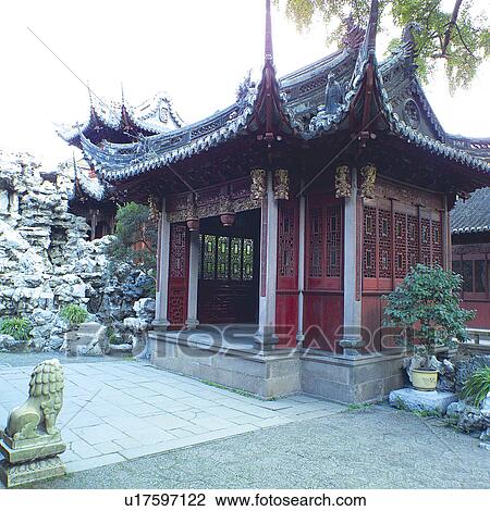 Chinese Architecture, Shanghai View Large Photo Image Stock Image - Chinese Architecture, Shanghai. Fotosearch
