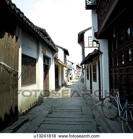 Chinese Architecture, Shanghai View Large Photo Image Stock Photo - Chinese Architecture, Shanghai. Fotosearch