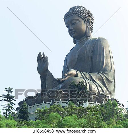 Stock Photo - Giant Buddha. Fotosearch