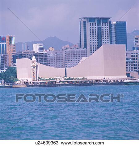 Stock Image - Hong Kong Cultural Centre. Fotosearch