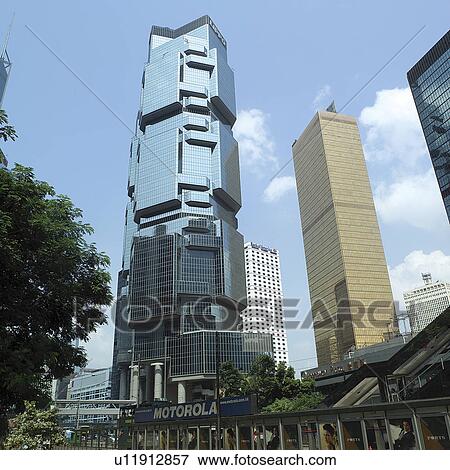 Lippo Centre View Large Photo Image Stock Photo - Lippo Centre. Fotosearch