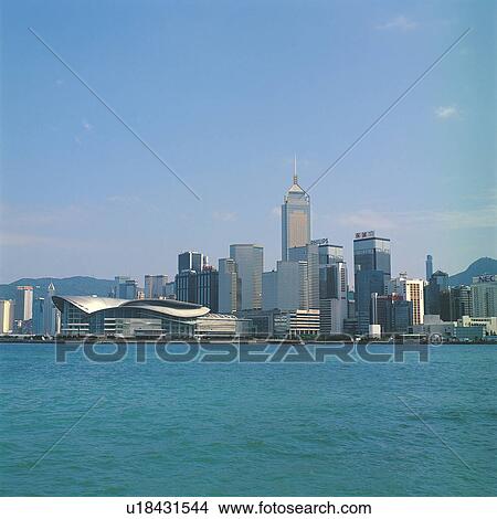 Picture - Victoria Harbor. Fotosearch