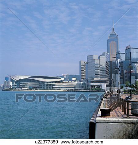 Stock Photo - Victoria Harbor. Fotosearch