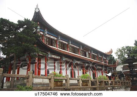 Architecture exterior, Mt. Jiuhua, Anhui, China, Asia View Large Photo Image Stock Photograph - Architecture exterior, Mt. Jiuhua, Anhui, China, Asia. Fotosearch