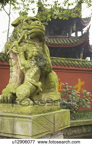 China, Sichuan Province, Mt. Emei, Baoguo temple View Large Photo Image Stock Photo - China, Sichuan Province, Mt. Emei, Baoguo temple. Fotosearch