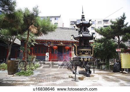 Stock Photograph - Big Buddhist Temple. Fotosearch