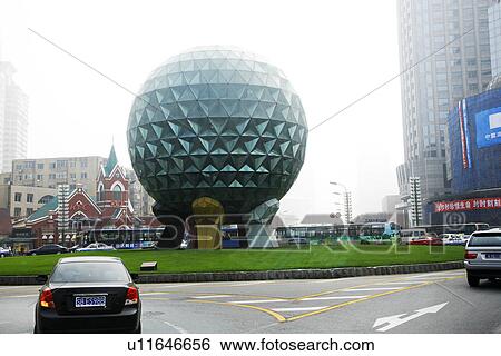 China, Liaoning Province, Dalian, Friendship Square View Large Photo Image Stock Photograph - China, Liaoning Province, Dalian, Friendship Square. Fotosearch