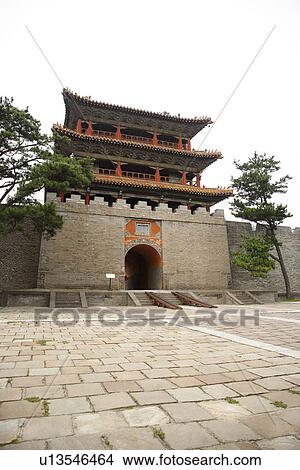 Picture - China, Liaoning Province, Shenyang, Northern Mausoleum. Fotosearch