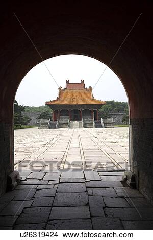 Picture - China, Liaoning Province, Shenyang, Northern Mausoleum. Fotosearch