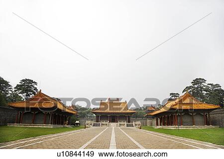 China, Liaoning Province, Shenyang, Eastern Mausoleum View Large Photo Image Stock Photo - China, Liaoning Province, Shenyang, Eastern Mausoleum. Fotosearch