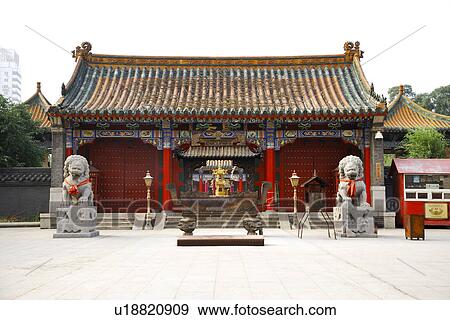China, Liaoning Province, Shenyang, Imperial Temple View Large Photo Image Stock Photo - China, Liaoning Province, Shenyang, Imperial Temple. Fotosearch