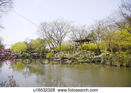 China, Jiangsu Province, Suzhou, The Humble Administrator's Garden View Large Photo Image Stock Photo - China, Jiangsu Province, Suzhou, The Humble Administrator's Garden. Fotosearch