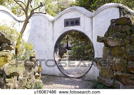 Stock Photograph - China, Jiangsu Province, Suzhou, The Humble Administrator's Garden. Fotosearch