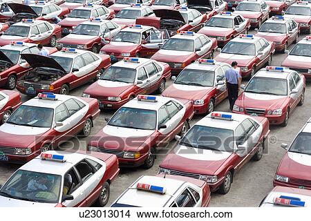 People's Republic of China, Guangdong, Shenzhen, Taxi cabs View Large Photo Image Picture - People's Republic of China, Guangdong, Shenzhen, Taxi cabs. Fotosearch