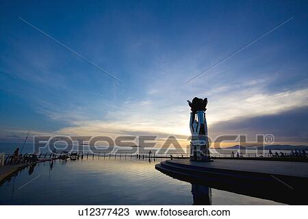 Stock Image - Asia, China, Hainan Island, Sanya Bay. Fotosearch