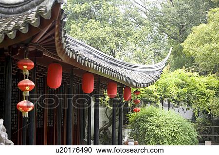 Asia, China, Jiangsu Province, Tongli Town View Large Photo Image Stock Image - Asia, China, Jiangsu Province, Tongli Town. Fotosearch