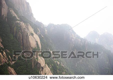 China, Anhui, Mt. Huangshan View Large Photo Image Picture - China, Anhui, Mt. Huangshan. Fotosearch