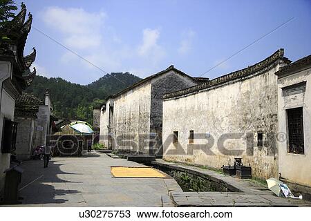 Ancient residential house, Xidi Village, Anhui Province, China, Asia View Large Photo Image Stock Image - Ancient residential house, Xidi Village, Anhui Province, China, Asia. Fotosearch