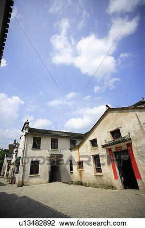 Ancient residential houses, Hongcun village, Anhui Province, China, Asia View Large Photo Image Stock Image - Ancient residential houses, Hongcun village, Anhui Province, China, Asia. Fotosearch