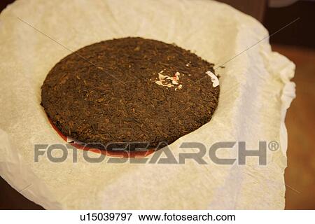 China, Yunnan Province, Pu'er Tea View Large Photo Image Stock Photo - China, Yunnan Province, Pu'er Tea. Fotosearch