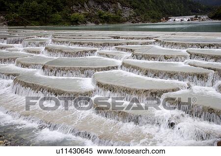 China, Yunnan Province, stream terrace View Large Photo Image Stock Photography - China, Yunnan Province, stream terrace. Fotosearch