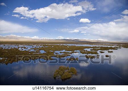 Picture - China, Sichuan, Flower Lake. Fotosearch
