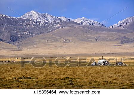 Picture - China, Sichuan, Ruoergai Grassland. Fotosearch