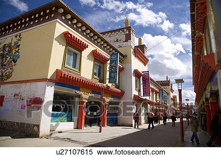 Stock Photography - China, Sichuan, Ruoergai Grassland. Fotosearch