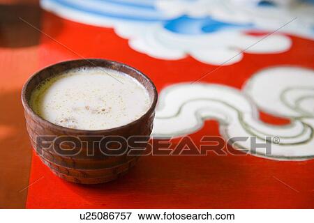 China, Sichuan Province, Butter Tea View Large Photo Image Stock Photo - China, Sichuan Province, Butter Tea. Fotosearch