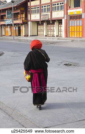 China, Sichuan Province, Chuanzhusi Town View Large Photo Image Stock Photo - China, Sichuan Province, Chuanzhusi Town. Fotosearch