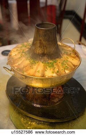 Stock Photograph - China, Sichuan Province, hot pot. Fotosearch