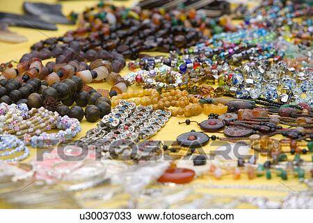 Stock Image - China, Sichuan Province, Jewelry. Fotosearch