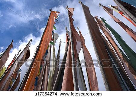 Picture - China, Sichuan Province, Jiuzhaigou, Shuzheng Village. Fotosearch