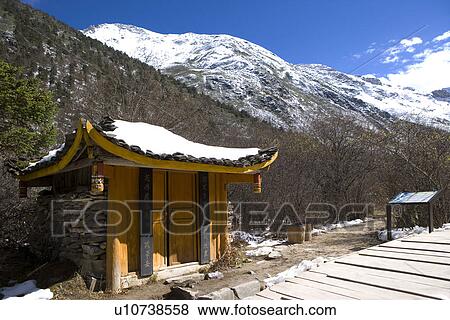 Huanglong, Sichuan, China View Large Photo Image Stock Photo - Huanglong, Sichuan, China. Fotosearch