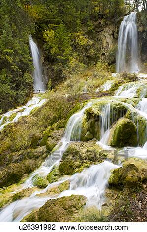 China, Sichuan Province, Nine Village Valley, Panda Lake View Large Photo Image Stock Image - China, Sichuan Province, Nine Village Valley, Panda Lake. Fotosearch