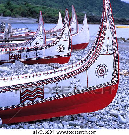 Asia, Taiwan, Lanyu Island, Yami Boats View Large Photo Image Stock Image - Asia, Taiwan, Lanyu Island, Yami Boats. Fotosearch
