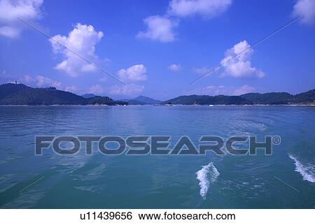 Sun-moon Lake View Large Photo Image Stock Photograph - Sun-moon Lake. Fotosearch