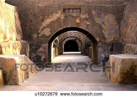 Taiwan, Penghu, Castle View Large Photo Image Stock Photo - Taiwan, Penghu, Castle. Fotosearch