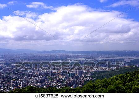 Asia, Taiwan, Cityscape View Large Photo Image Stock Photography - Asia, Taiwan, Cityscape. Fotosearch