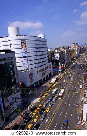 Asia, Taiwan, Taipei, Cityscape, high angle view View Large Photo Image Stock Image - Asia, Taiwan, Taipei, Cityscape, high angle view. Fotosearch