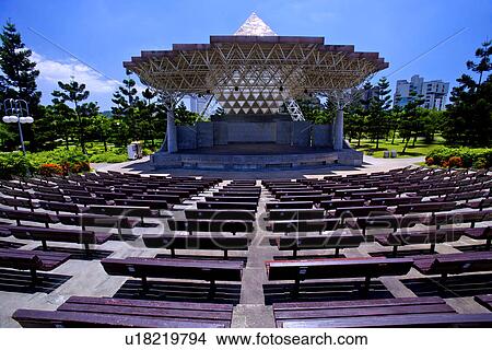 Asia, Taiwan, Taipei, Da'an forest garden View Large Photo Image Picture - Asia, Taiwan, Taipei, Da'an forest garden. Fotosearch