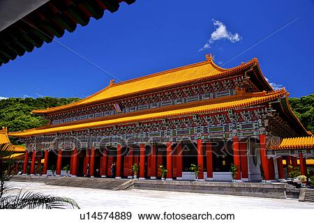 Stock Photo - Martyrs' Shrine, Taipei, Taiwan. Fotosearch