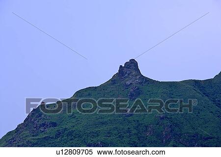 Stock Photography - Asia, Taiwan, Taipei, Mountain. Fotosearch