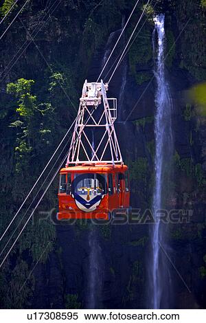 Asia, Taiwan, Taipei, overhead cable car View Large Photo Image Stock Photography - Asia, Taiwan, Taipei, overhead cable car. Fotosearch