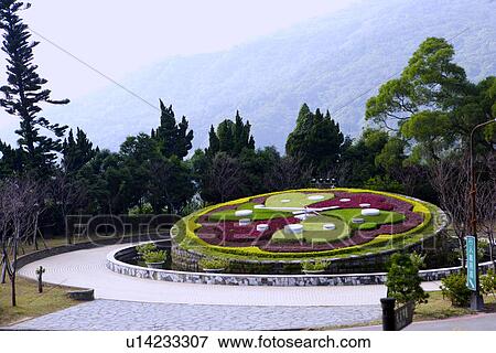 Circle shaped flower bed in garden View Large Photo Image Stock Photo - Circle shaped flower bed in garden. Fotosearch