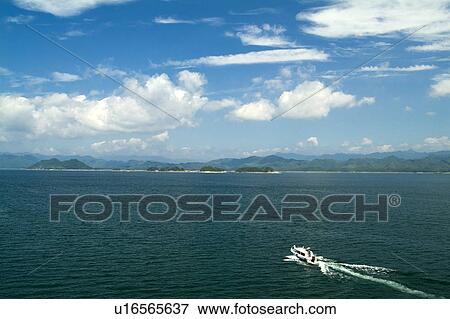 Nautical vessel at sea View Large Photo Image Stock Photo - Nautical vessel at sea. Fotosearch