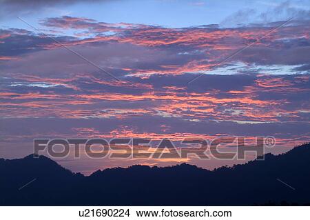 Picture - Sky and mountain. Fotosearch